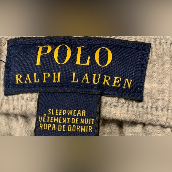 Polo Ralph Lauren Men’s Supreme Comfort Loungewear Joggers Sweatpants Gray S-L - Picture 4 of 4